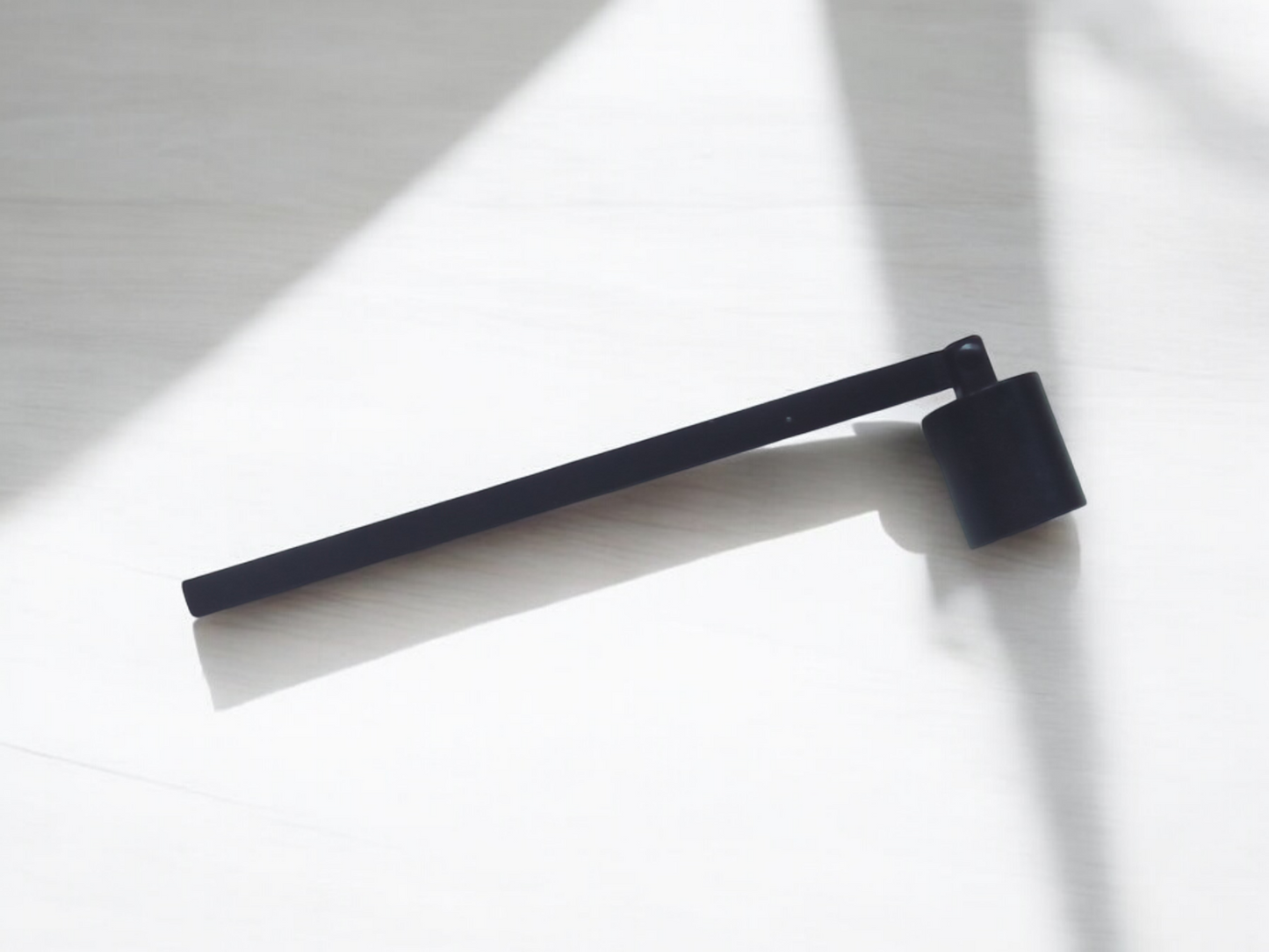 Black candle wick snuffer