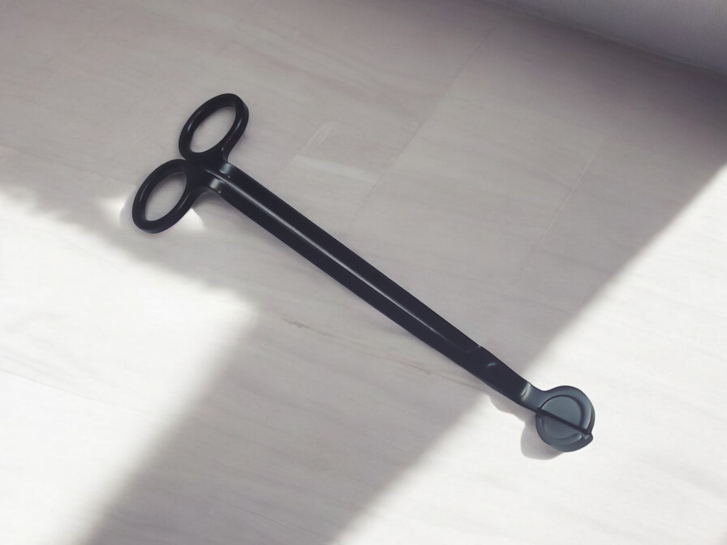 Black candle wick trimmer
